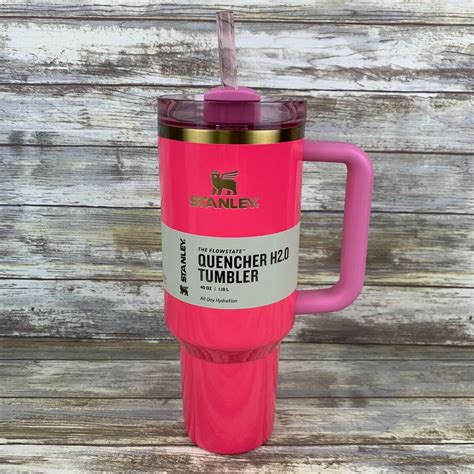 two toned pink stanley|stanley pink parade quencher.